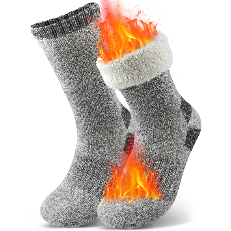 Wool Hiking Sock - 1 par de meias de inverno