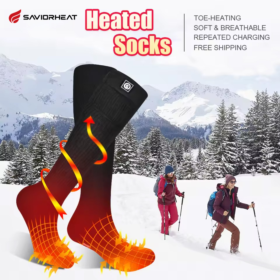 Thermal Sock Winter - SAVIOR Meias Térmicas Aquecidas de Inverno