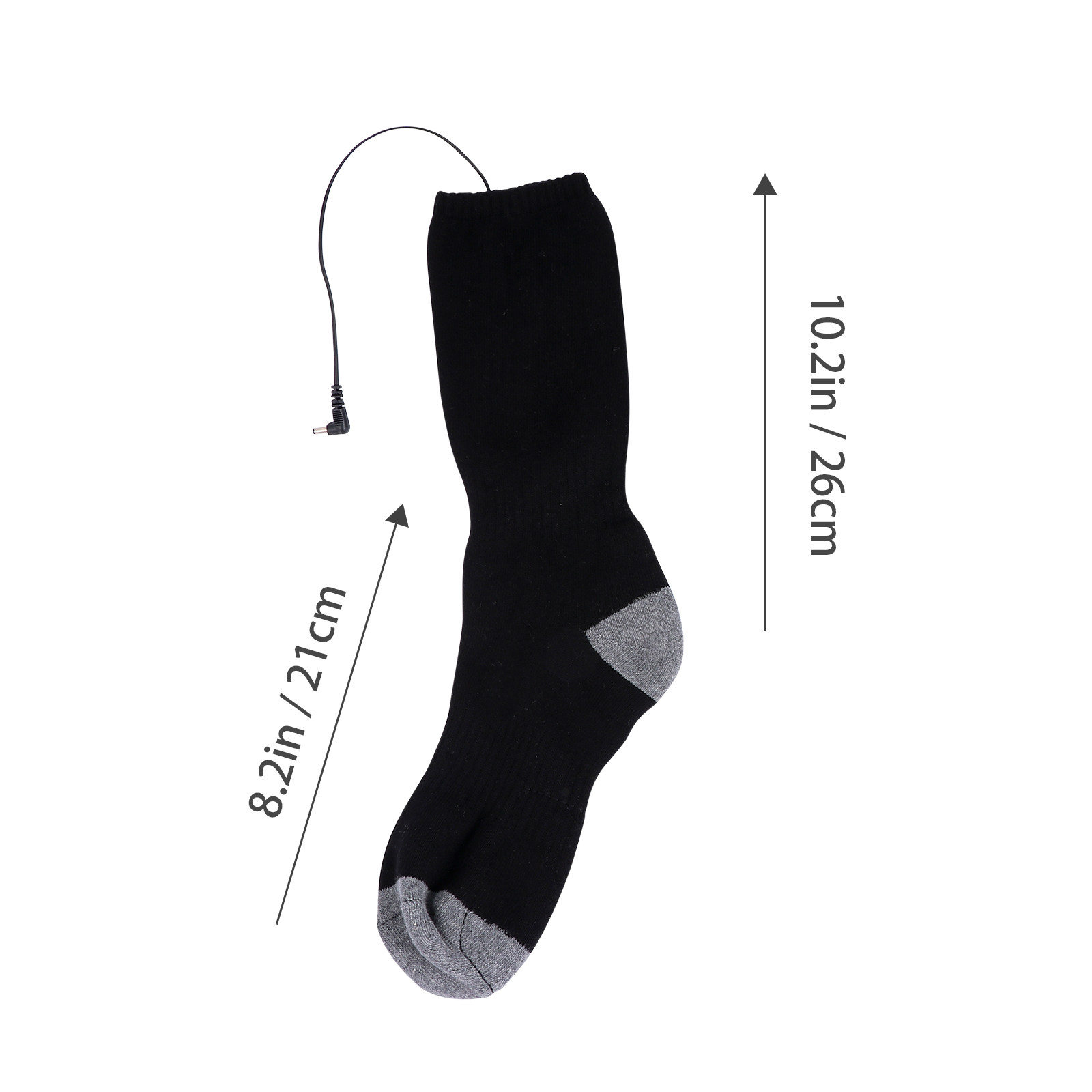 1 par de meias aquecidas, feit - Thermal Sock Winter avaliação e preço