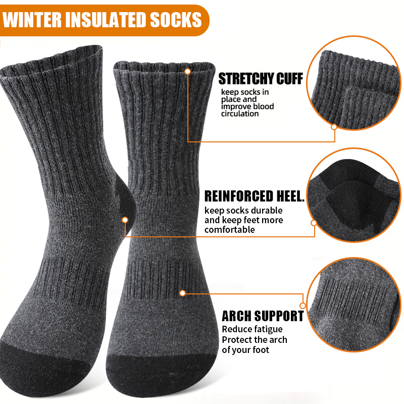 4 pares masculino meados de be - Wool Hiking Sock avaliação e preço